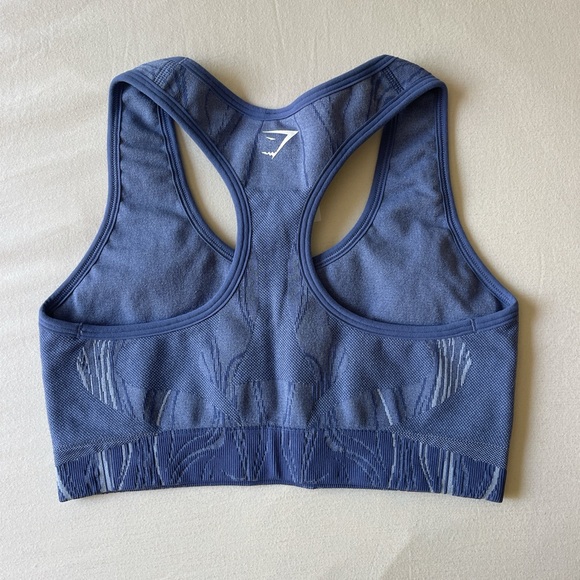 Marble blue gymshark sports bra - Picture 3 of 3